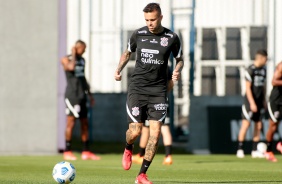 Luan durante penltimo treino do Corinthians antes do jogo contra o Atltico-MG