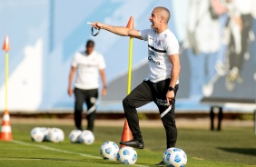 Sylvinho durante penltimo treino do Corinthians antes do jogo contra o Atltico-MG
