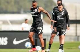 Raul Gustavo durante ltimo treino antes do jogo entre Corinthians e Atltico-MG