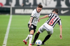 Gustavo Mosquito durante partida entre Corinthians e Atltico-MG, pelo Brasileiro