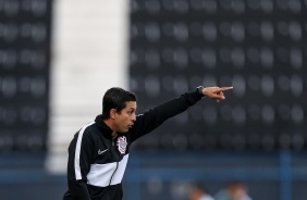 Ainda sem um técnico no comando do Sub-20 do Corinthians, Gustavo Almeida comandou o elenco