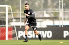 Giuliano durante treino no CT Dr. Joaquim Grava