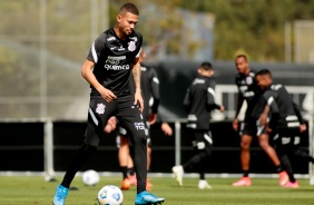 Joo Victor durante treino no CT Dr. Joaquim Grava