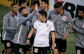 Keven durante jogo entre Corinthians e Amrica-MG, pelo Brasileiro Sub-20