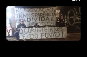 Protestos da torcida se espalharam pelo Brasil e pelo mundo nesta quarta-feira