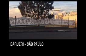 Protestos da torcida se espalharam pelo Brasil e pelo mundo nesta quarta-feira