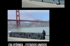 Protestos da torcida se espalharam pelo Brasil e pelo mundo nesta quarta-feira