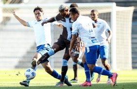 Gabriel Lima durante jogo entre Corinthians e Avaí, pelo Brasileiro de Aspirantes