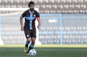 Igor Morais durante jogo entre Corinthians e Ava, pelo Brasileiro de Aspirantes