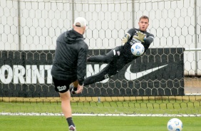 Eduardo Capellari em treino preparatório para jogo contra o Flamengo, pelo Campeonato Brasileiro