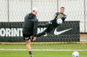 Eduardo Capellari em treino preparatrio para jogo contra o Flamengo, pelo Campeonato Brasileiro