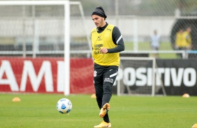 Fbio Santos em treino preparatrio para jogo contra o Flamengo, pelo Campeonato Brasileiro