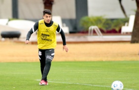 Roni em treino preparatrio para jogo contra o Flamengo, pelo Campeonato Brasileiro