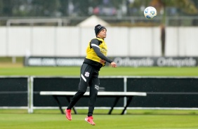 Vitinho em treino preparatório para jogo contra o Flamengo, pelo Campeonato Brasileiro