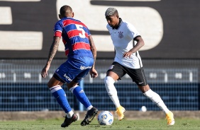 Winicius durante jogo entre Corinthians e Fortaleza, pelo Brasileiro de Aspirantes 2021