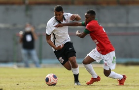 Rodrigo Daniel durante jogo contra a Portuguesa, pelo Campeonato Paulista Sub-20