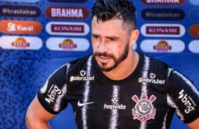 Giuliano foi titular e jogou bem a partida entre Corinthians e Santos, pelo Campeonato Brasileiro