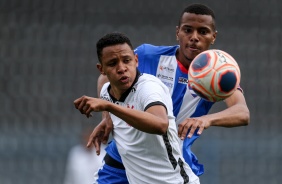 Arthur Sousa durante empate entre Corinthians e Nacional-SP, pelo Paulista Sub-20
