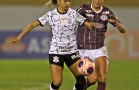 Diany durante jogo entre Corinthians e Ferroviria, pelo Campeonato Paulista Feminino