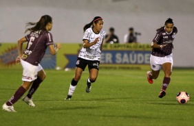 Victria durante jogo entre Corinthians e Ferroviria, pelo Campeonato Paulista 2021