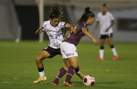 Ingryd durante jogo entre Corinthians e Ferroviria, pelo Campeonato Paulista 2021