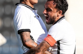 Matheus Matias e Hugo Borges no empate entre Corinthians e Cear, pelo Brasileiro de Aspirantes