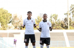 Matheus Matias e Rafael Bilu no empate entre Corinthians e Cear, pelo Brasileiro de Aspirantes
