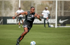 Raul Gustavo durante treino do  Corinthians em preparao para duelo contra o Atltico-GO