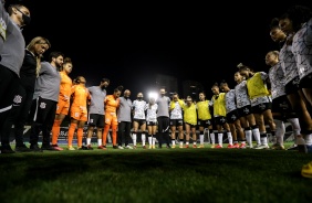 Jogadoras do Corinthians Feminino se preparam para duelo contra o Ava Kindermann