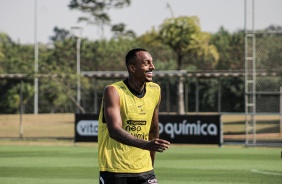 Raul Gustavo durante treino de reapresentao do Corinthians