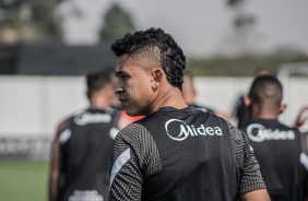 Victor Cantillo durante treino de reapresentao do Corinthians
