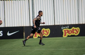 Renato Augusto durante treino de reapresentao do Corinthians