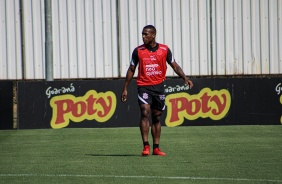 Xavier durante treino de reapresentao do Corinthians