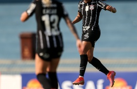Miriã durante partida entre Corinthians e São José, pelo Campeonato Paulista Feminino