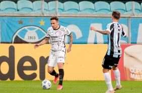 Mosquito durante partida entre Corinthians e Grmio, pelo Campeonato Brasileiro