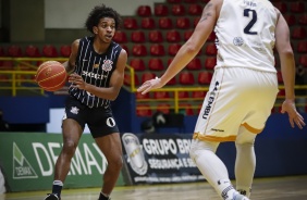 Jean Lucas durante partida de basquete entre Corinthians e Mogi