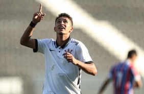 Keven Vinicius na goleada por 7 a 1do Corinthians sobre o Bahia