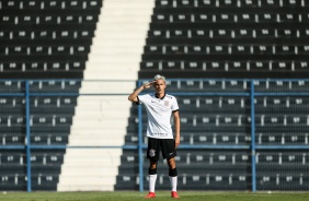 Matheus Arajo marcou trs gols no jogo entre Corinthians e Bahia, pelo Brasileiro Sub-20