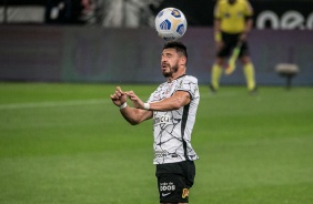 Giuliano durante jogo entre Corinthians e Juventude, pelo Brasileiro