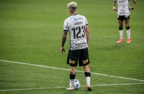 Guedes durante jogo entre Corinthians e Juventude na Neo Qumica Arena