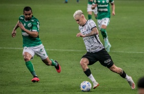 Rger Guedes durante empate entre Corinthians e Juventude, pelo Campeonato Brasileiro