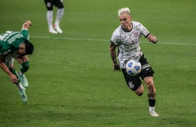 Rger Guedes durante jogo entre Corinthians e Juventude na Neo Qumica Arena