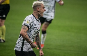 Róger Guedes marcou o gol que deu o empate ao Corinthians na partida contra o Juventude