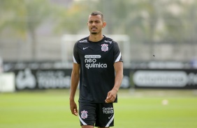 Belezzi durante ltimo treino do Corinthians para jogo do incio do returno do Brasileiro