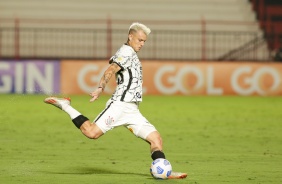 Rger Guedes durante empate entre Corinthians e Atltico-GO, pelo Campeonato Brasileiro