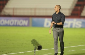 Sylvinho durante empate entre Corinthians e Atltico-GO, pelo Campeonato Brasileiro