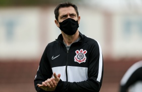 Diogo Siston durante jogo entre Corinthians e Nacional-SP pelo Paulista Sub-20