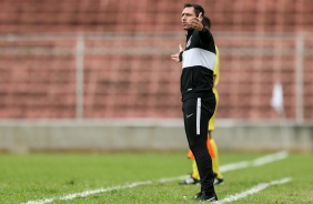 Diogo Siston durante jogo entre Corinthians e Nacional-SP pelo Paulista Sub-20