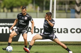 Giuliano participa de ltimo treino do Corinthians para duelo diante o Amrica-MG
