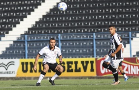 Luis Mandaca durante jogo entre Corinthians e Santos pelo Sub-20